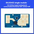 thumbnail image 2 of Módulo Sensor LD2452 de 24 G, Módulo de Radar de Posicionamiento y Seguimiento Humano Multiobjetivo, Detección A Larga Distancia de 6 M, para Hogares Inteligentes., 2 of 5