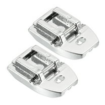 Uxcell 7306A Low Shank Invisible Zipper Sewing Machine Presser Foot, 2 Pack
