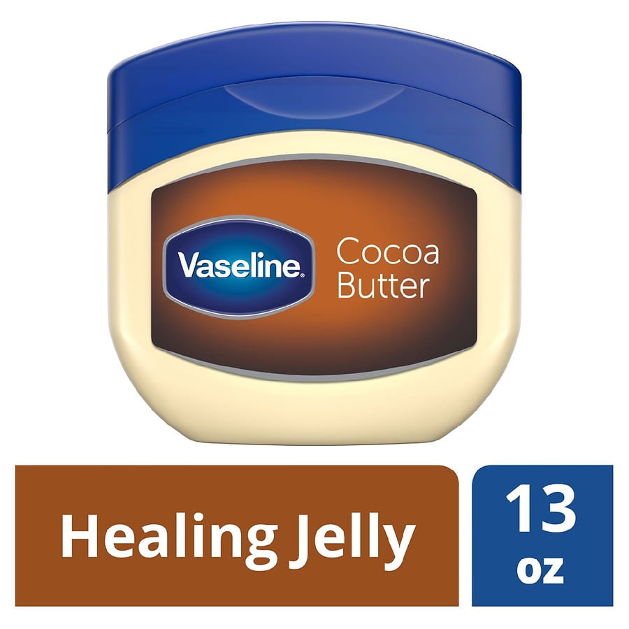 Vaseline Healing Jelly for Dry Skin Cocoa Butter Dry Skin Moisturizer -