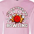 thumbnail image 4 of Inktastic I'd Rather Be Bowling Long Sleeve T-Shirt, 4 of 5