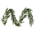 thumbnail image 3 of Vickerman 6' Artificial Green Spiral Eucalyptus Garland, 3 of 5