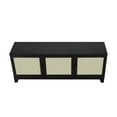 thumbnail image 3 of Manhattan Comfort Sheridan TV Stand from Engineered Wood in Black, 3 of 6