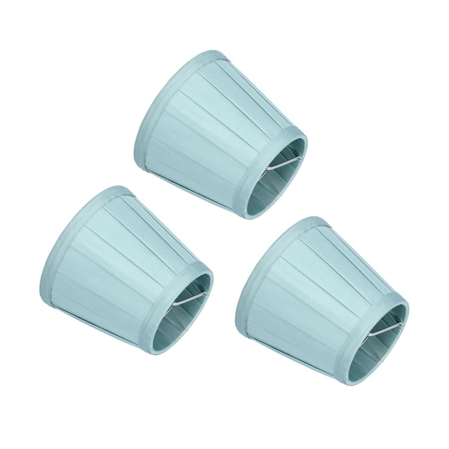 3PCS Lamp Shade High Light Transmittance for E14 Bulbs Table Floor Lamps Replacement