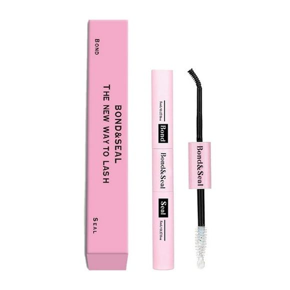 Generic 2-in-1 Eyelash Glue & Lash Extension Bond Seal, Professional Waterproof Adhesive for Individual & Strip Lashes, Long-Lasting Strong Hold Eyelash Application Tool