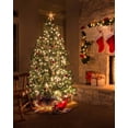 thumbnail image 5 of Baseball Christmas Tree Skirt 36 Inches Large Christmas Skirt Tree, Baseball Flame Modern Abstract Art Tree Skirt Christmas Decorations for Fireplace Party Holidays Indoor Outdoor, 5 of 7