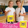 thumbnail image 6 of Softball Clear Gift Bags - 20Pcs Softball Clear PVC Goodie Candy Treat Bags with Handle Sport Themed Handbag for Fans Coaches Team Game Sports Theme Activities Birthday Party Supplies, 6 of 6