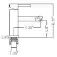 thumbnail image 5 of Furniture Indoor Home Decorative Bathroom, Kitchen Upc Faucet With Drain-Brown Bronze, 5 of 7