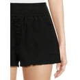 thumbnail image 4 of No Boundaries Juniors Smocked Waist Shorts, Sizes XS-3XL, 4 of 5