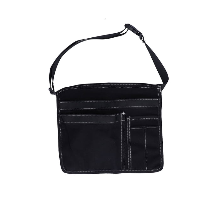 Tool Waist Bag, Waist Tool Pouch Durable Tool Belt Portable High Strength For Garden For Outdoor For Climbing ANGGREK Negro