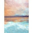 thumbnail image 2 of Prime, Marcus 19x24 Black Ornate Wood Framed with Double Matting Museum Art Print Titled - Coastal Sunset 2, 2 of 4