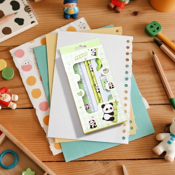 Clearance Under $3! Stationery Set Panda Office Stationery Set Calligraphy Set