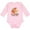 AD-Pink, variant on Inktastic Grandma Loves Me Woodland Fox Boys or Girls Long Sleeve Baby Bodysuit
