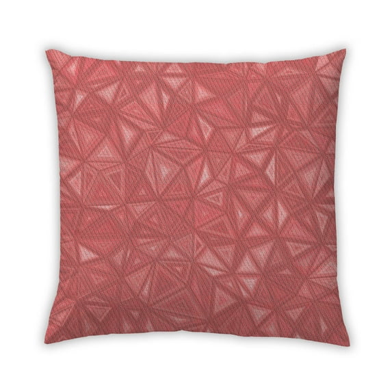Ahgly Company Outdoor Square Contemporary Throw Pillow, 18 inch by 18 inch