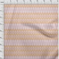 thumbnail image 3 of oneOone Cotton Poplin Fabric Damask & Chevron Ikat Printed Craft Fabric BTY 56 Inch Wide, 3 of 4