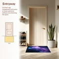 thumbnail image 3 of ODIKA 8' x 10' Machine Washable Non-Slip Area Rug, Cosmic Nebula High Traffic Rug, Purple, 215496, 3 of 7