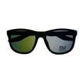 thumbnail image 3 of Fila Mens Matte Black Plastic Sunglass Smoke Flash Lens Polarized SF9250. U28P, 3 of 8