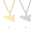 thumbnail image 4 of relayinert Collier Pendentif en Acier Inoxydable Non Toxique et Inodore pour Fêtes et Dîners Officiels Luxe Or, 4 of 6