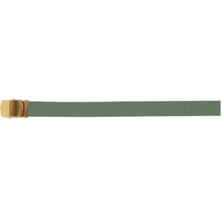 44 in. Cotton With Belt, Brass Plated - Olive