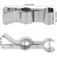 Adjustable Chrome Shower Head Holder Universal Clamp for Handheld