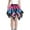 00-Hot Pink1665, variant on Girls Butterfly Skirt Party Irregular Short Skirt Dance A Line Flowy Skirt