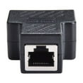 thumbnail image 2 of Rj45 Ethernet Splitter Adapter 1 to 2 LAN Ethernet Network RJ45 Splitter Cable Extender Plug Adapter Connectors Support Cat5 Cat5e Cat6 Cat6e Cat7 Ethernet Cable, Black, 2 of 7