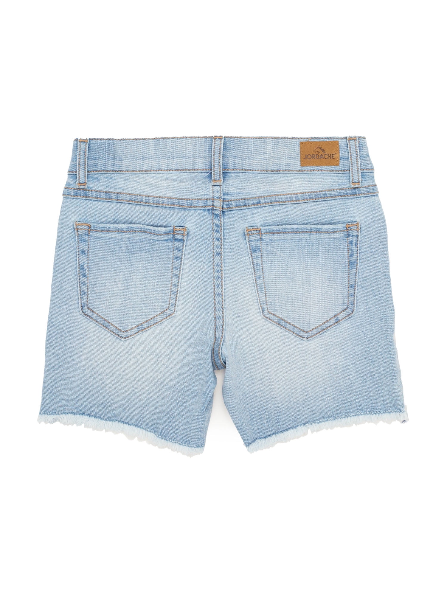 Jordache Girls Destructed 90's Midi Short, Sizes 5-18