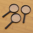thumbnail image 5 of 10pc Magnifying Glasses, Black Magnifying Glass Outdoor Explore for Kids, 5 of 5