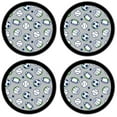 thumbnail image 2 of Silicone Non-Slip Drink Coasters with Removable Printed Absorbent Felt Pad - Set of 4 - Sports Balls, 2 of 3