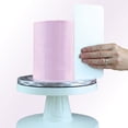 thumbnail image 4 of PME PS42 Tall Cake Plain Edge Plastic Side Scraper 10 x 9.3 Inces, White, Standard,, 4 of 13