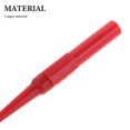 thumbnail image 2 of KAKOWELY test leads kit 2PCS Test Probe Pins Insulation Piercing Needle Testers Metal Multimeter Probes with 4mm Socket Plug for Socket Plug Car Test Automotive Repairing, 2 of 4