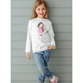 thumbnail image 2 of Girl With A Teddy Long Sleeve Toddler -Image by Shutterstock,  5 Toddler, 2 of 4