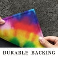 thumbnail image 6 of Rainbow Tie Dye Circular Pattern Door Rugs,Washable Non Slip Door Mats Indoor,Decorative Door Mats,Entry Mat Indoor for Entrance,Bedroom,Kitchen,Bathroom,16"x24", 6 of 6