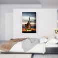 thumbnail image 2 of ARTCANVAS NASA Space Rocket on Launch Pad Ready for Takeoff Canvas Art Print - Size: 40" x 26" (1.50" Deep), 2 of 9