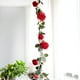 thumbnail image 5 of 1.8 m Vides de rosas artificiales Flores de seda falsas Guirnaldas Colgando Rosa Telón de fondo de boda Oficina en casa Decoración de arco Kearding HA1071-03B, 5 of 6