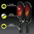 thumbnail image 5 of Franklin Sports Pickleball Paddles Pickle Ball Set with 2 Paddles + (4) X-40 Balls ,Yellow, 5 of 11