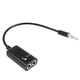 thumbnail image 3 of 2piezas 3.5mm Divisor de Audio Estereo Macho A Auricular Adaptador de Microfono + Auriculares Parejas Giran Conector, 3 of 5