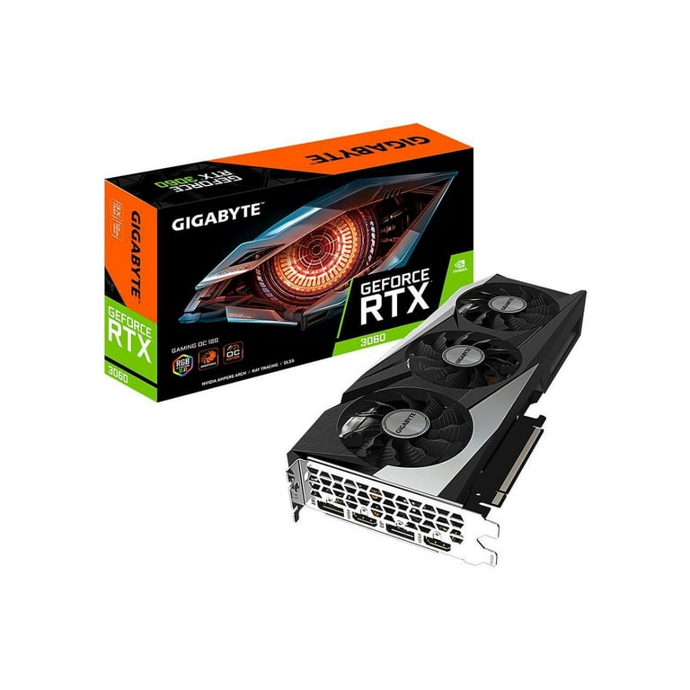 GIGABYTE GeForce RTX 3060 12GB GDDR6 ATX Gaming OC Video GIGABYTE GeForce RTX 3060 12GB GDDR6 ATX Gaming OC Video