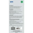 thumbnail image 4 of Onn 2-Pack Premium Scratch-and Impact-Absorbing Tempered Glass Screen Protectors for iPhone 17, 4 of 5
