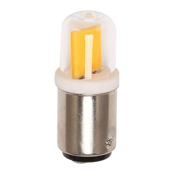 HOT! BA15D Led Light Bulb 3W 110V 220V AC Non-Dimming 300 Lumens COB 1511 Lamp White Warm For Chandelier Sewing Machine(Warm White)