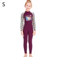 thumbnail image 2 of Muebles multicolores traje de buceo Mangas largas y pantalones Mono de traje de baño para snorkeling surf aplicable a todas las temporadas púrpuras sidaley OD003660-06, 2 of 7