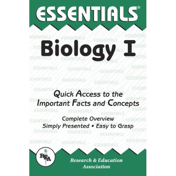 Pre-Owned Biology I Essentials (Paperback) 0878915737 9780878915736