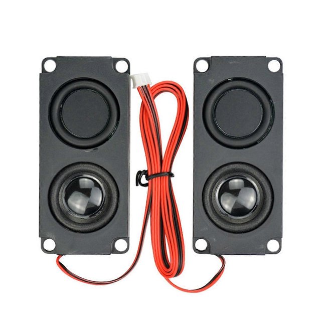 2Pcs Compact Square Speakers Sound System 45100 Speaker Ideal for Home Audio & Portable Use