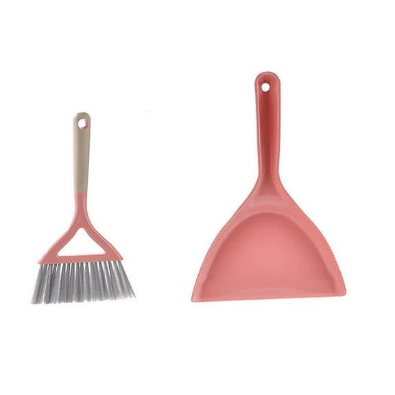 Small Mini Hand Broom Dustpan : Small Broom and Dustpan Set, Mini Broom and Dustpan Set, Hand Broom and Dustpan Set,Mini Dustpan and Brush Set for Cat Litter, Kitchen, Tables, Countertops, Cars, etc.