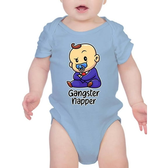 Gangsta Napper Bodysuit Infant -Smartprints Designs, 24 Months