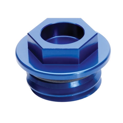 Oil Filler Plug Blue for Yamaha YZ125 1994-2019