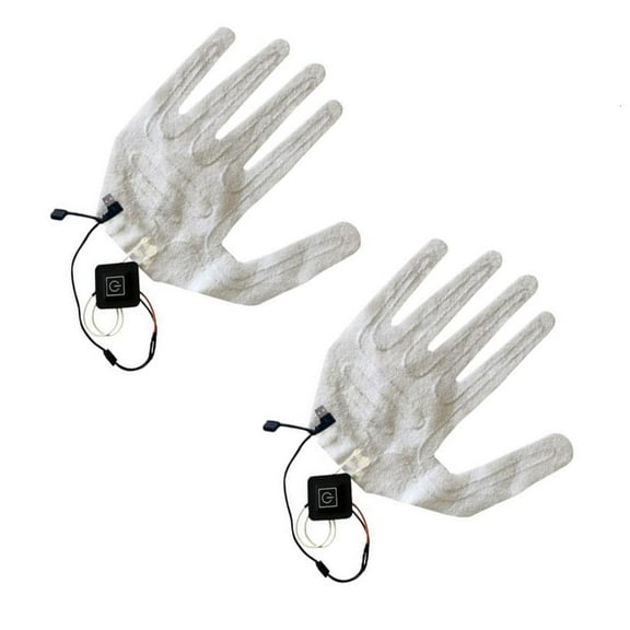 WE-POLUJ Rechargeable Heating Glove Liners with Adjustable Temperature Setting Heating Sheet for Winter Sports Enthusiasts