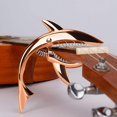 thumbnail image 3 of Corteza de guitarra de aleación de zinc chapada en oro rosa para guitarras acústicas y eléctricas, ukeleles, banjos, mandolinas y bajos. Sincero Electrónica, 3 of 5