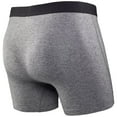 thumbnail image 2 of SAXX Underwear Co. Men's Ultra Super Soft Boxer Brief Fly, Salt & Pepper, Medium, 2 of 2