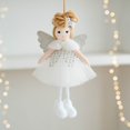 thumbnail image 4 of 1 PCS Angel Doll Pendants Christmas Hanging Angel Doll Xmas Tree Hanging Pendant for Xmas Tree Fireplace Window Door Decor, 4 of 5