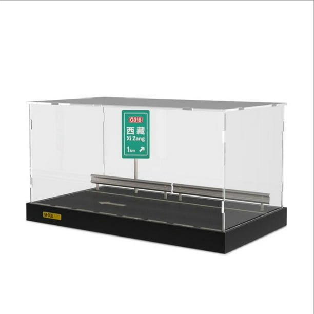 Cajas de almacenamiento de protección contra el polvo CUTICAT Vitrina de acrílico